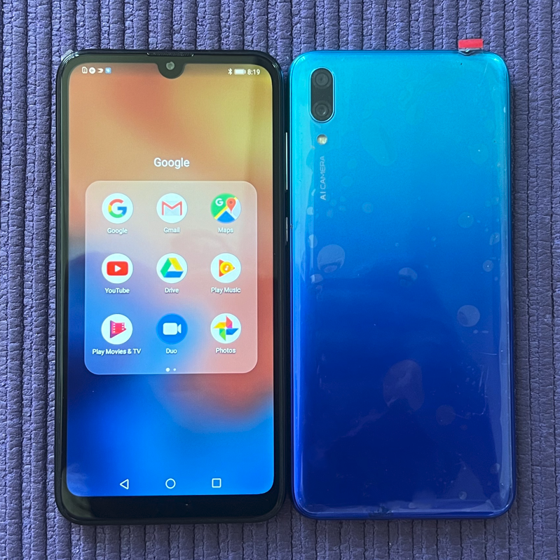 Wholesale Original Second Hand Phone For Huawei Y7 2019 cell phone original global version Y7 Pro 2019